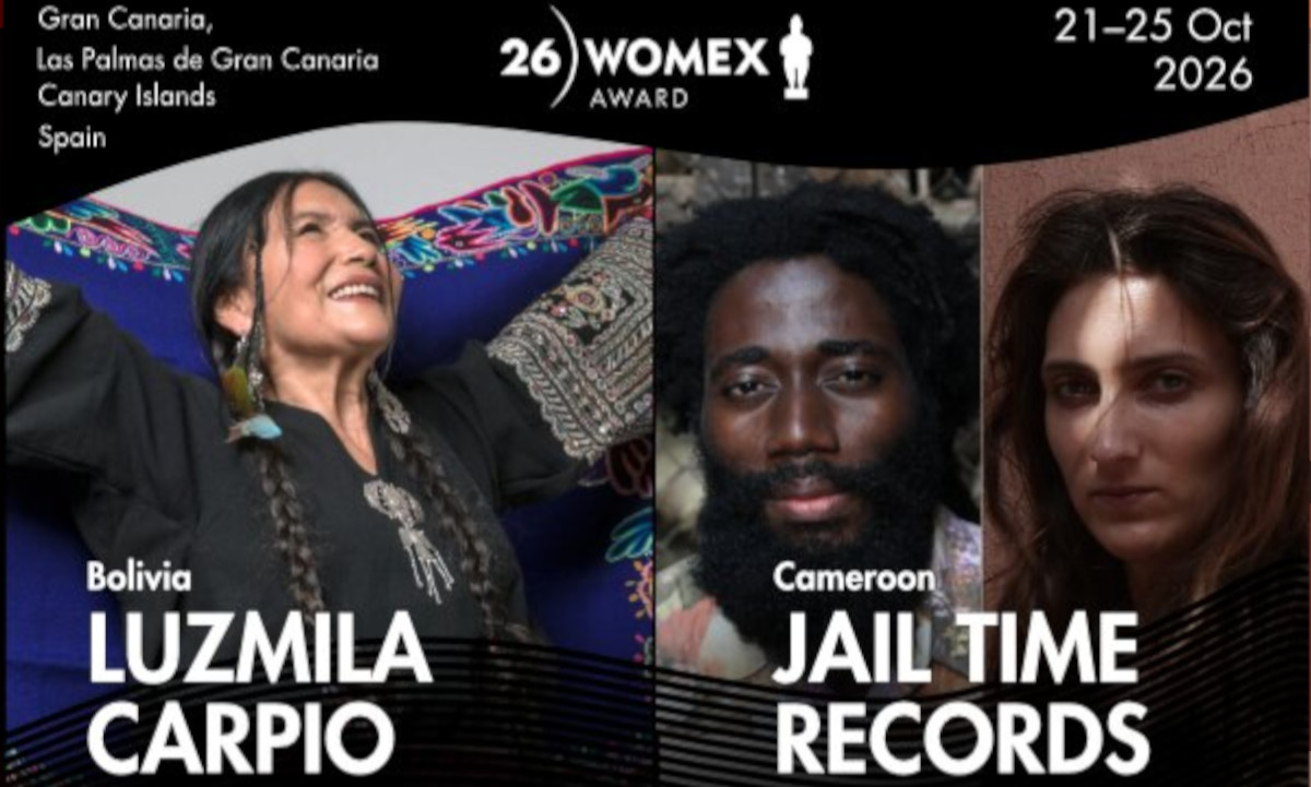 Luzmila Carpio Womex Artist Award 2026  